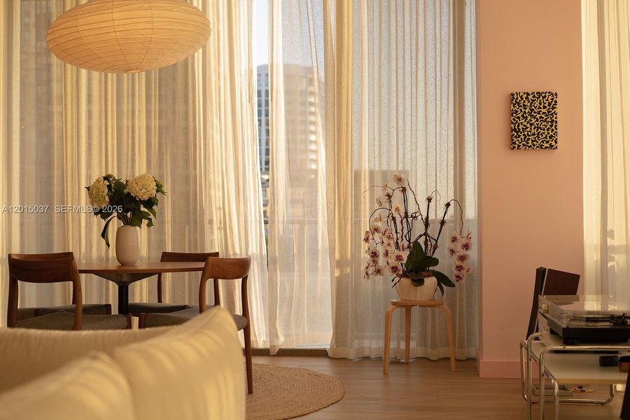 Furnished interior view inside a new home in , Miami (Image 14).