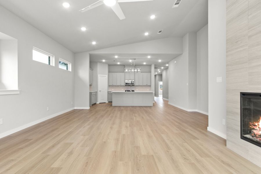 Spacious, unfurnished interior of a new home in Willow Grove Single-Family Homes, Melissa (Image 25). Spacious, unfurnished interior of a new home in Willow Grove Single-Family Homes, Melissa (Image 25).