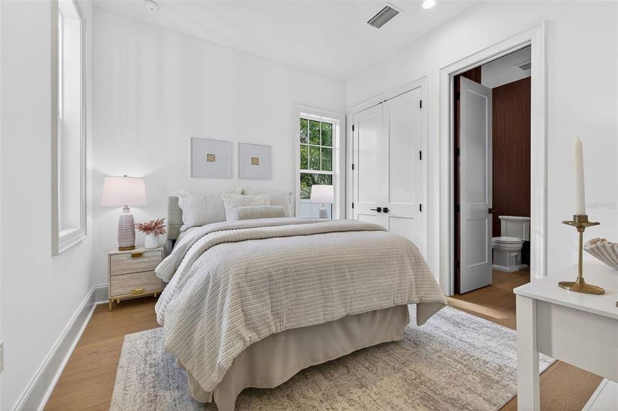 Furnished interior view inside a new home in , St. Petersburg (Image 8).