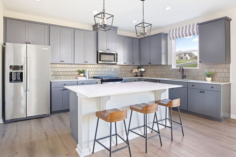Representative furnished interior of a home built from the Plan 2539 Modeled by KB Home in Graham Springs, Graham (Image 6).