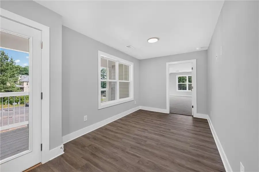 Spacious, unfurnished interior of a new home in , Atlanta (Image 37). Spacious, unfurnished interior of a new home in , Atlanta (Image 37).