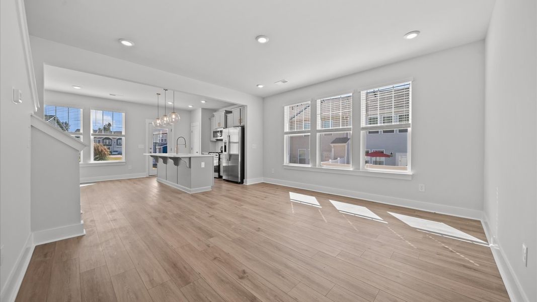 Furnished interior view inside a new home in Tyger Ridge, Moore (Image 6).