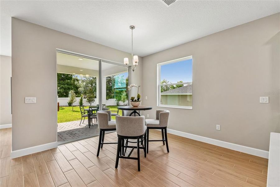 Furnished interior view inside a new home in Wolf Lake Ranch, Apopka (Image 10). Furnished interior view inside a new home in Wolf Lake Ranch, Apopka (Image 10).
