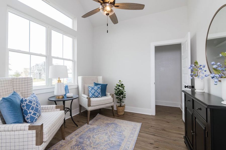 Representative furnished interior of a home built from the The Lydia by Reece Homes in Greenbrier, Bryan (Image 31). Representative furnished interior of a home built from the The Lydia by Reece Homes in Greenbrier, Bryan (Image 31).