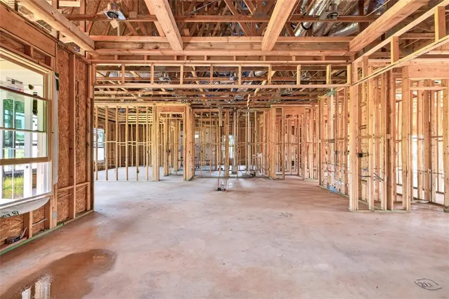 In-progress construction of a new home in , Statham, GA (Image 12).