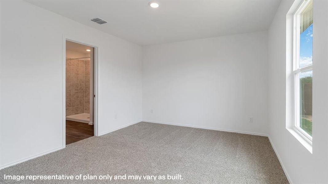 Spacious, unfurnished interior of a new home in Asher Oaks, Bonham (Image 15).