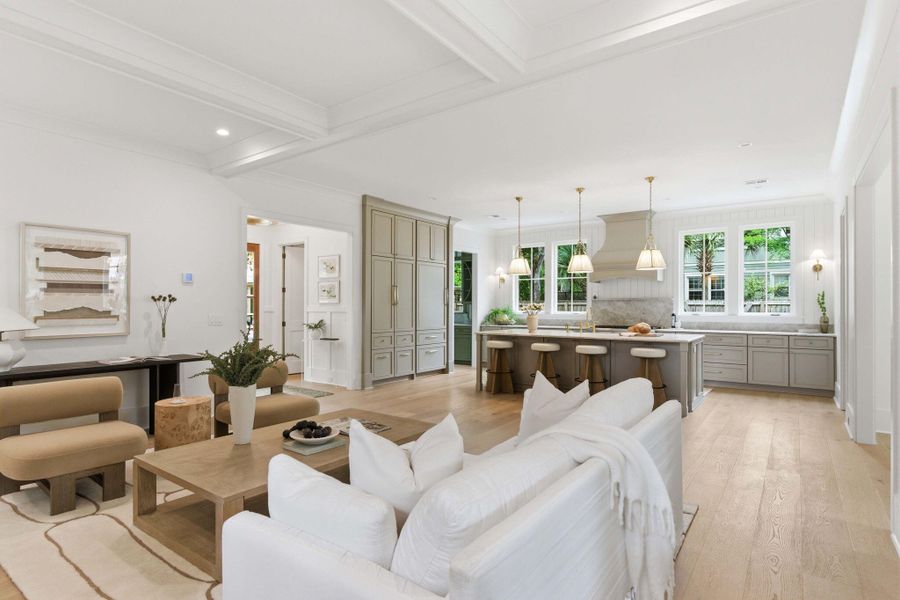 Furnished interior view inside a new home in , Mount Pleasant (Image 33).