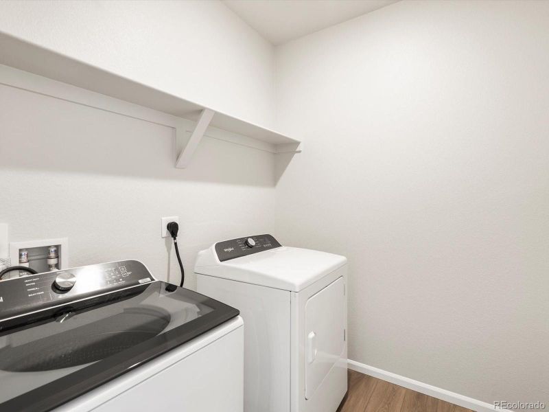 Furnished interior view inside a new home in Poudre Heights: The Alpine Collection, Windsor (Image 14).