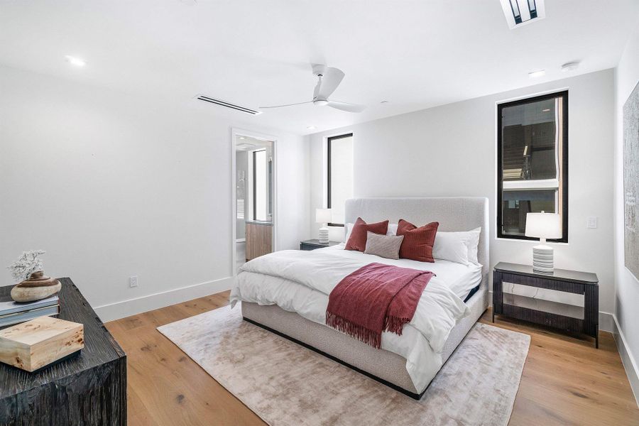 Furnished interior view inside a new home in , Delray Beach (Image 12).