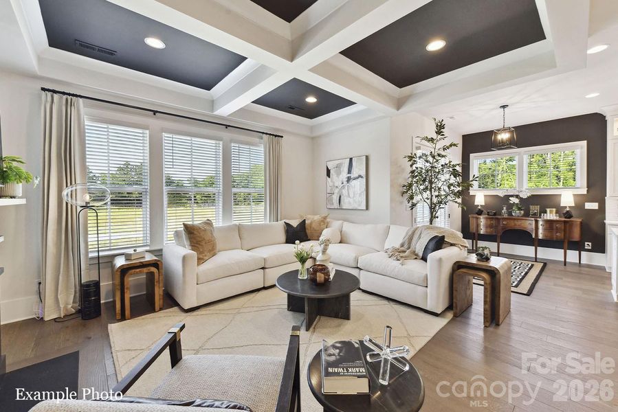 Furnished interior view inside a new home in Endhaven Terraces, Charlotte (Image 3).