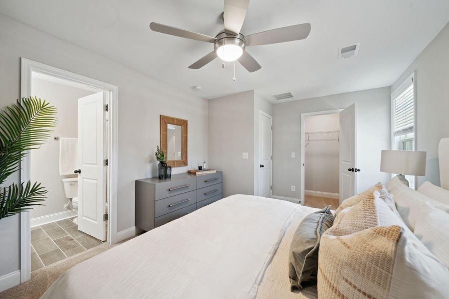 Furnished interior view inside a new home in Abbey Walk, Moncks Corner (Image 13). Furnished interior view inside a new home in Abbey Walk, Moncks Corner (Image 13).