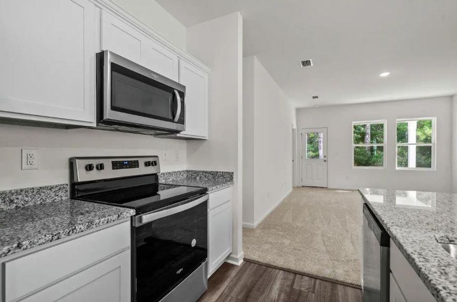 Stainless appliances in Kitchen - Representative Photo