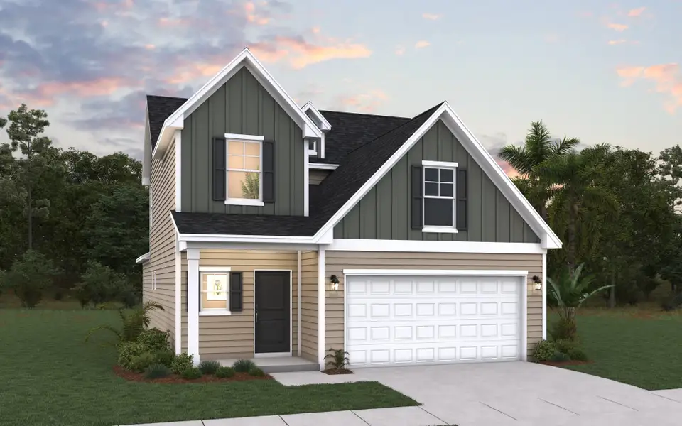 1,736sf New Home in Shallotte, NC.  - Slide 2