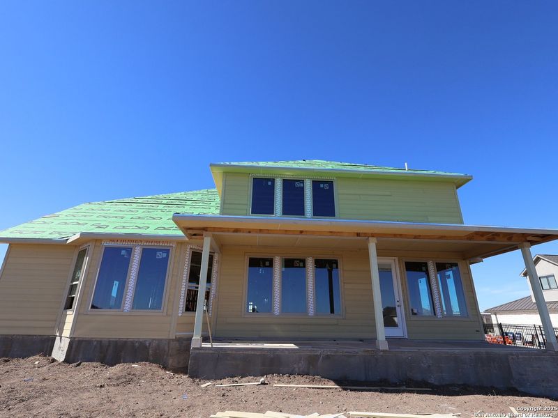 In-progress construction of a new home in Everly Estates, San Antonio, TX (Image 13). In-progress construction of a new home in Everly Estates, San Antonio, TX (Image 13).
