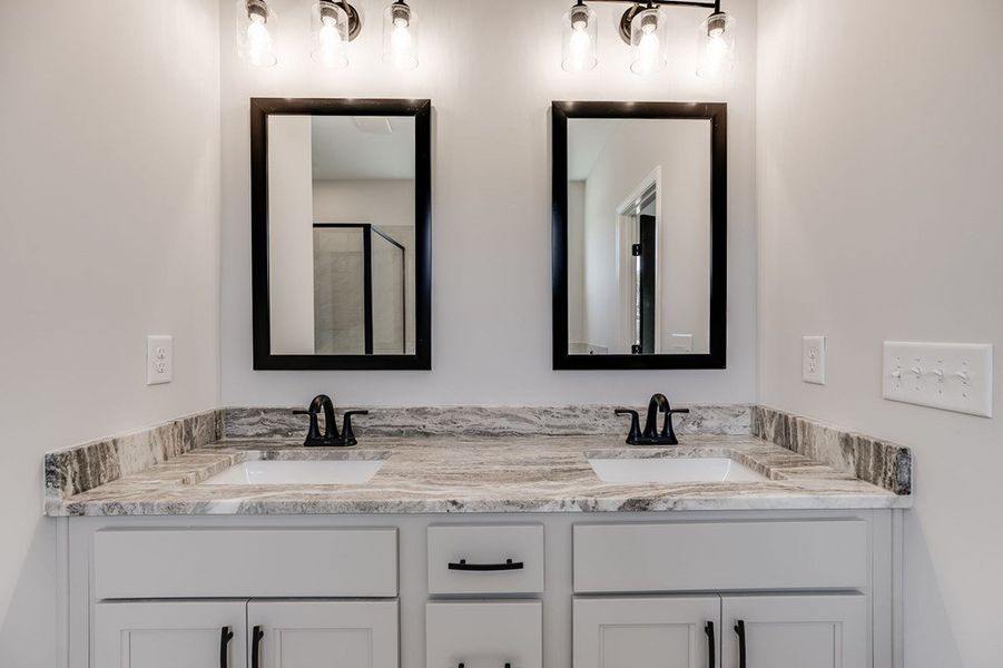 Furnished interior view inside a new home in LOVVORN ESTATES, Carrollton (Image 16).