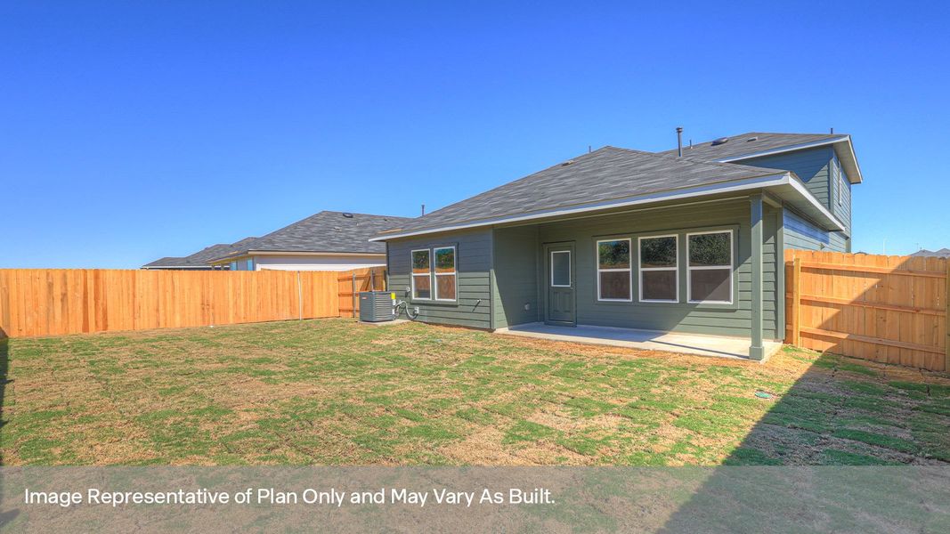 Representative exterior details of a home built from the The Mitchell by D.R. Horton in Paramount, Kyle (Image 4). Representative exterior details of a home built from the The Mitchell by D.R. Horton in Paramount, Kyle (Image 4).