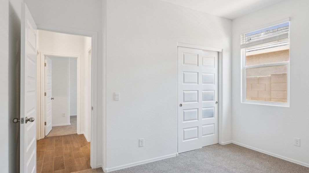 Spacious, unfurnished interior of a new home in Moonlight, Maricopa (Image 23). Spacious, unfurnished interior of a new home in Moonlight, Maricopa (Image 23).