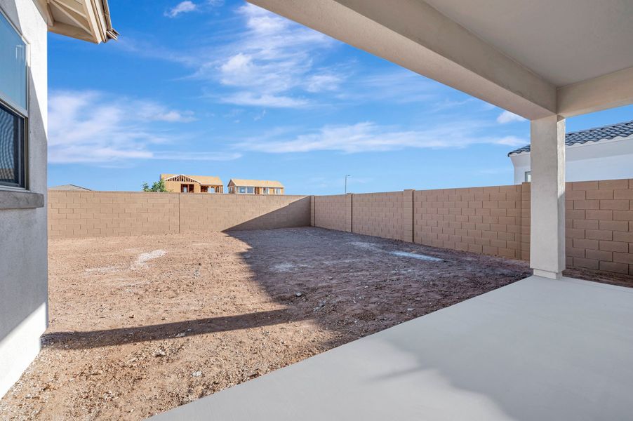 Exterior details and patio area of a home in Alston at Soleo, San Tan Valley (Image 4).