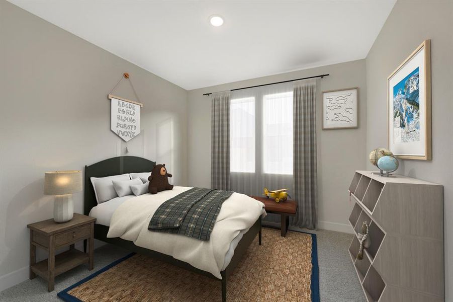 Furnished interior view inside a new home in Elevon, Lavon (Image 7).