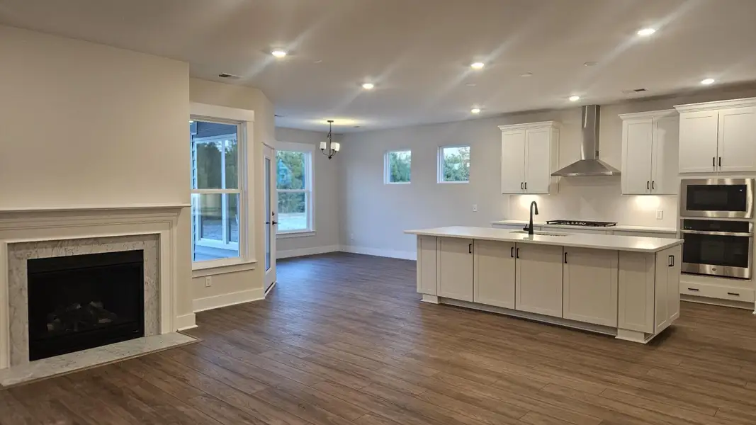 Furnished interior view inside a new home in The Enclave at French Quarter Creek, Huger (Image 7).