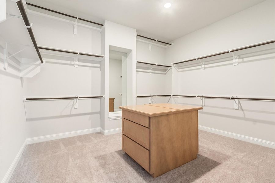 Furnished interior view inside a new home in Brookewater, Rosenberg (Image 12).