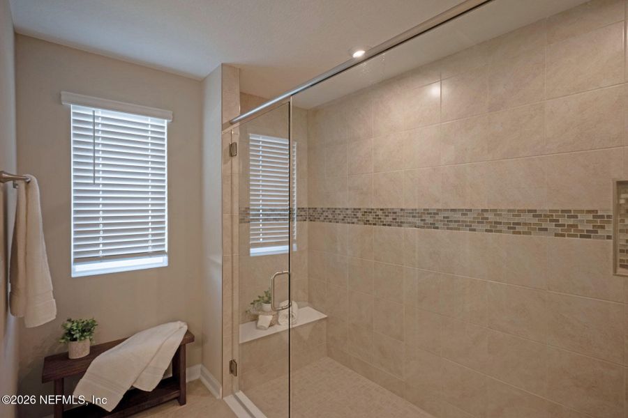 Furnished interior view inside a new home in Edinburgh Village, Jacksonville (Image 10).