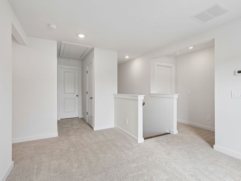 Spacious, unfurnished interior of a new home in Avery Farms - Ridge Series, Murfreesboro (Image 12). Spacious, unfurnished interior of a new home in Avery Farms - Ridge Series, Murfreesboro (Image 12).