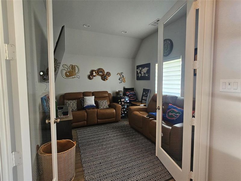 Furnished interior view inside a new home in M3 Ranch, Mansfield (Image 29). Furnished interior view inside a new home in M3 Ranch, Mansfield (Image 29).