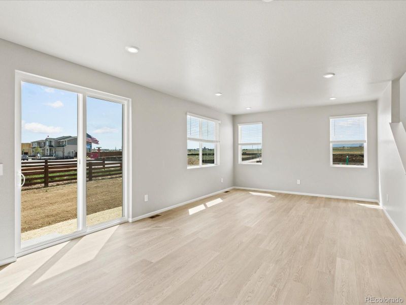 Spacious, unfurnished interior of a new home in Revere at Johnstown, Johnstown (Image 26). Spacious, unfurnished interior of a new home in Revere at Johnstown, Johnstown (Image 26).
