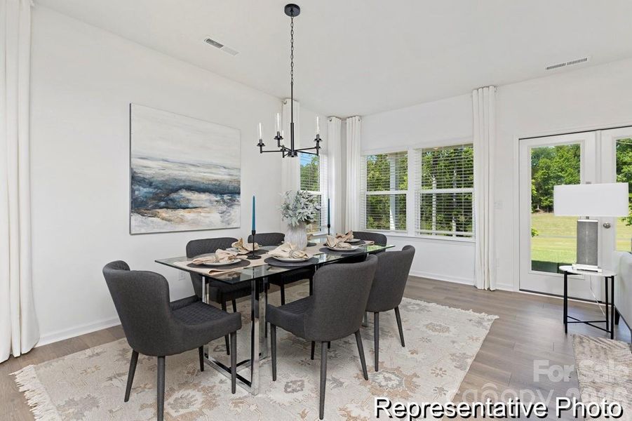 Furnished interior view inside a new home in Kensington, China Grove (Image 11). Furnished interior view inside a new home in Kensington, China Grove (Image 11).