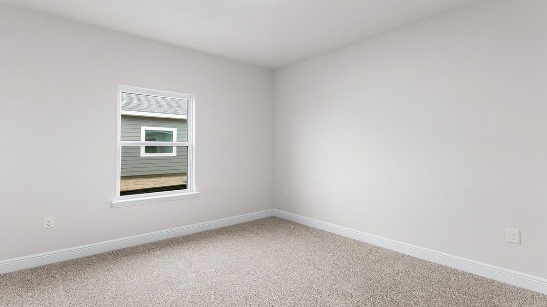 Representative unfurnished interior of a home built from the The Rhett by D.R. Horton in Hodges Bayou Plantation, Panama City (Image 23).