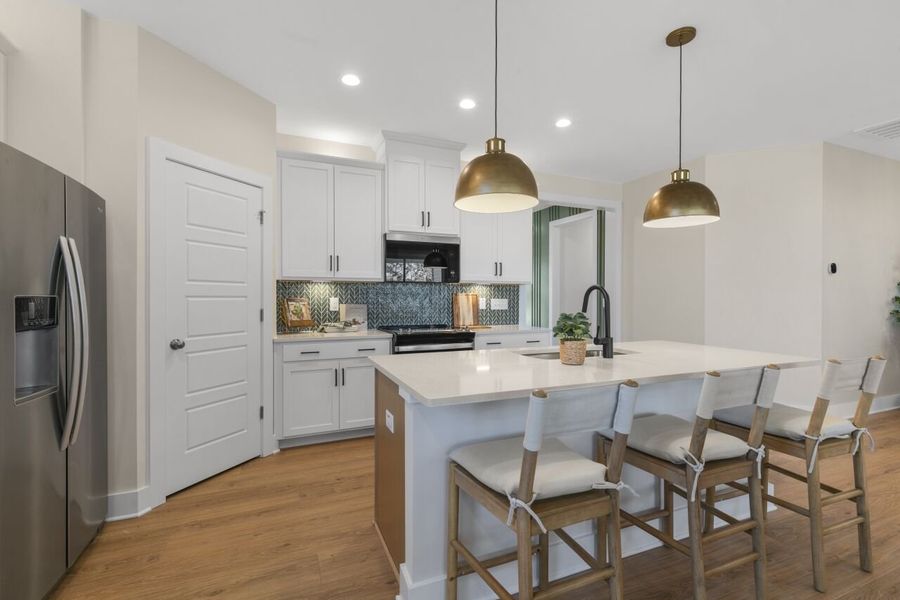 Representative furnished interior of a home built from the Glades by Mattamy Homes in Providence Creek, Fuquay Varina (Image 7).