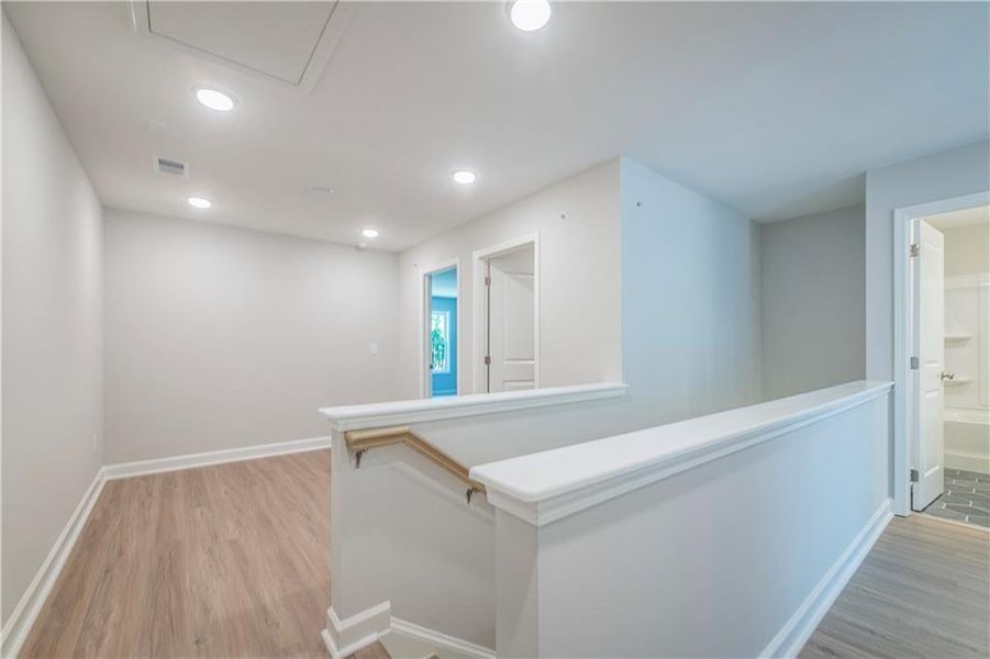 Spacious, unfurnished interior of a new home in River Walk Place, Lawrenceville (Image 27).