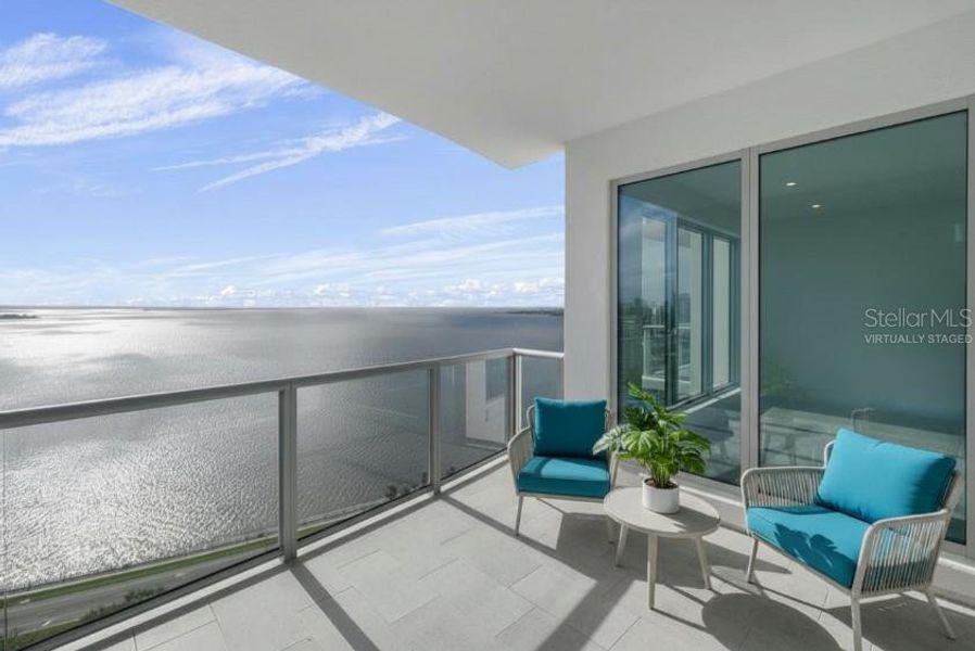 Exterior details and patio area of a home in , Tampa (Image 24).