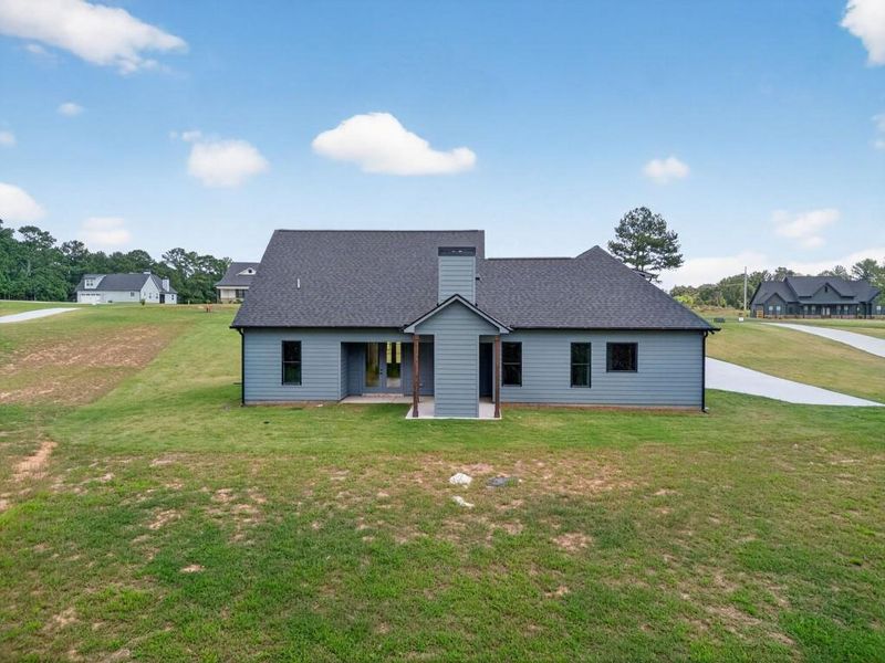 Front exterior of a new home in , Dallas, GA, highlighting curb appeal (Image 24). Front exterior of a new home in , Dallas, GA, highlighting curb appeal (Image 24).