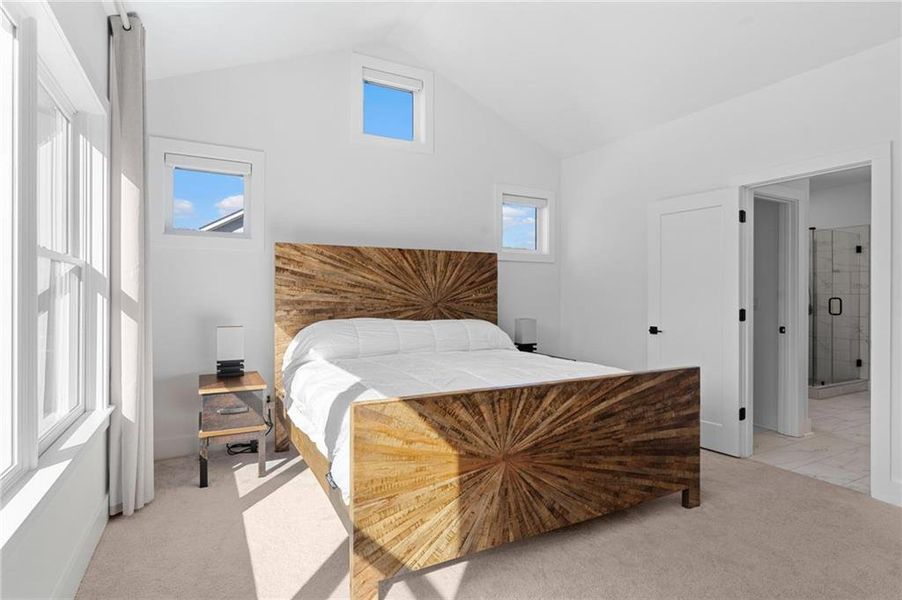 Furnished interior view inside a new home in , Marietta (Image 50).