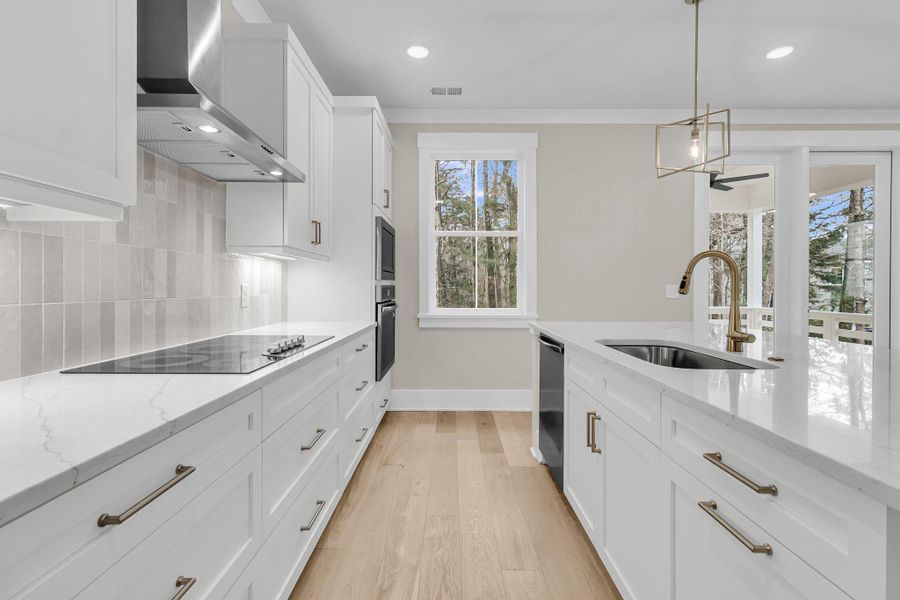 Furnished interior view inside a new home in , Charleston (Image 8).