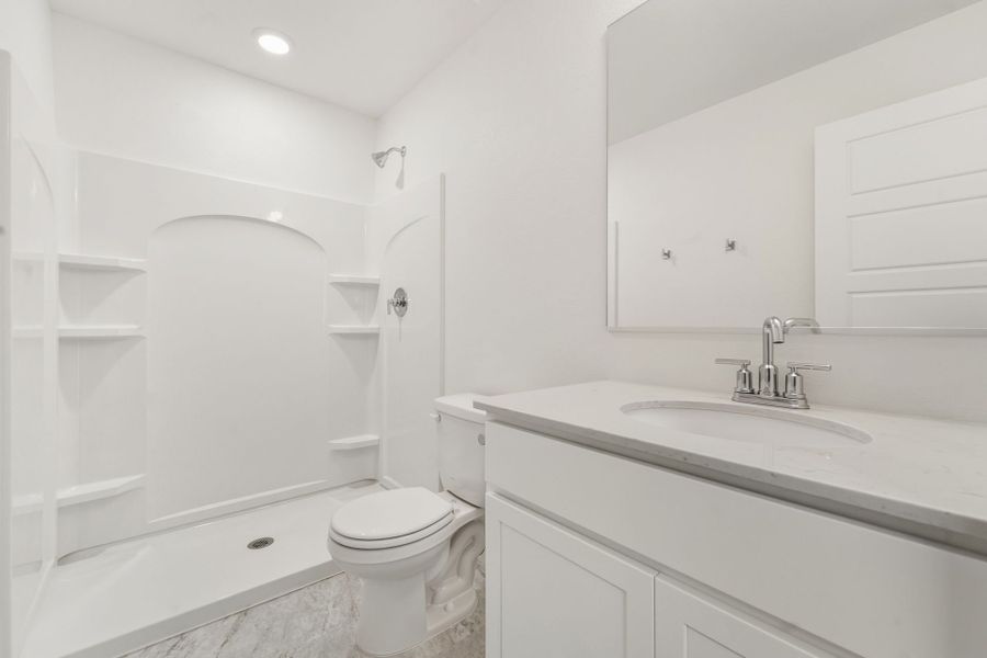 Furnished interior view inside a new home in Liberty Draw, Evans (Image 4).