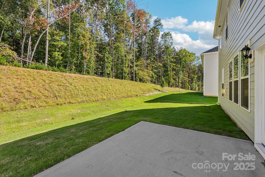 Exterior details and patio area of a home in Falls Cove, Troutman (Image 26). Exterior details and patio area of a home in Falls Cove, Troutman (Image 26).