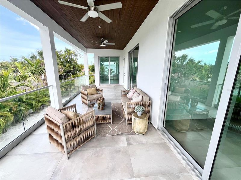 Exterior details and patio area of a home in , Sarasota (Image 24).