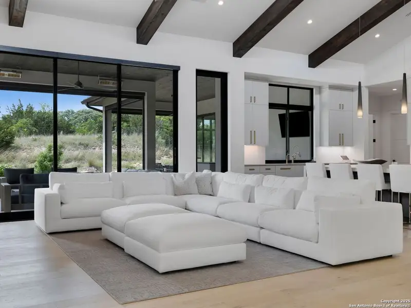 Furnished interior view inside a new home in , Boerne (Image 10).