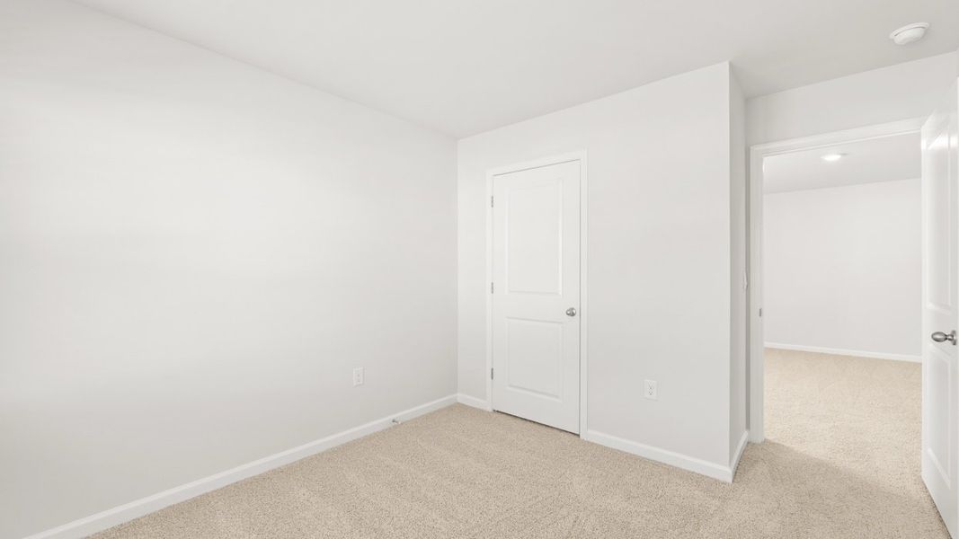 Spacious, unfurnished interior of a new home in Byrd Village, Graniteville (Image 21).