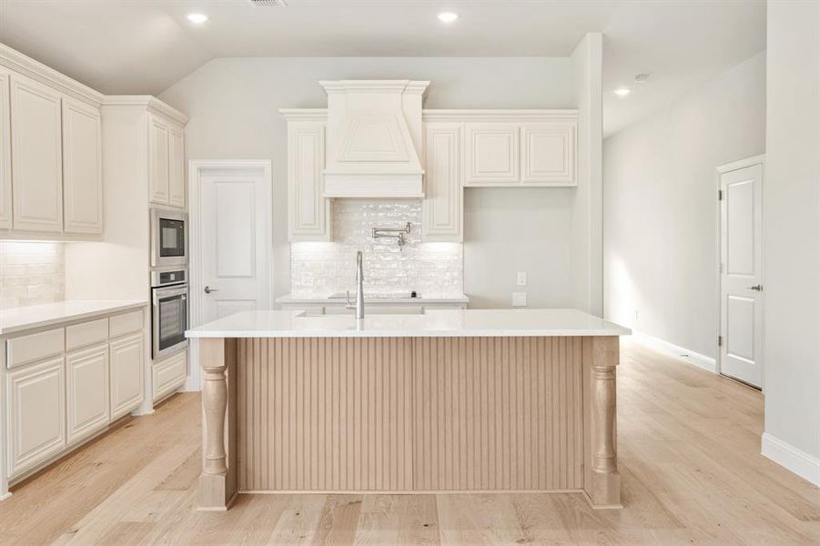 Furnished interior view inside a new home in Sunrise at Garden Valley, Waxahachie (Image 8).