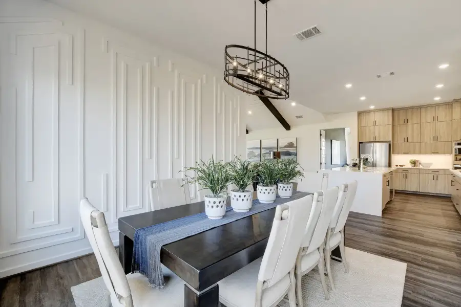 Representative furnished interior of a home built from the Jester by Scott Felder Homes in The Crossvine, Schertz (Image 14).