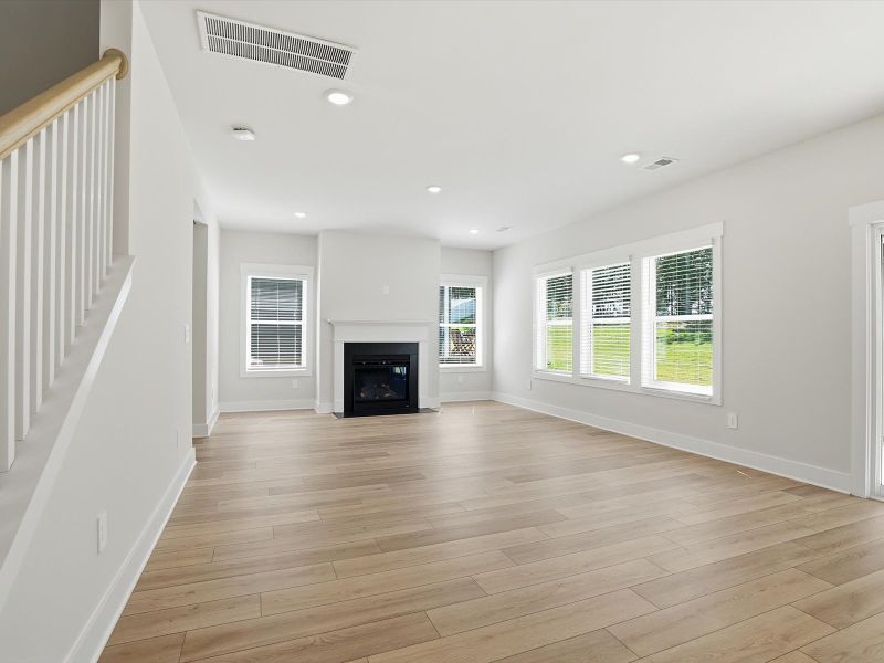 Spacious, unfurnished interior of a new home in Cedar Shoals - Signature Collection, Piedmont (Image 10). Spacious, unfurnished interior of a new home in Cedar Shoals - Signature Collection, Piedmont (Image 10).