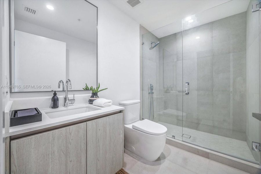 Furnished interior view inside a new home in , Bay Harbor Islands (Image 6).