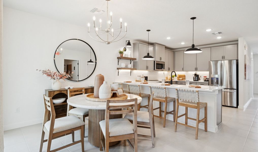 Representative furnished interior of a home built from the Finlay II by K. Hovnanian® Homes in Aspire at Morningside, Fort Pierce (Image 29).