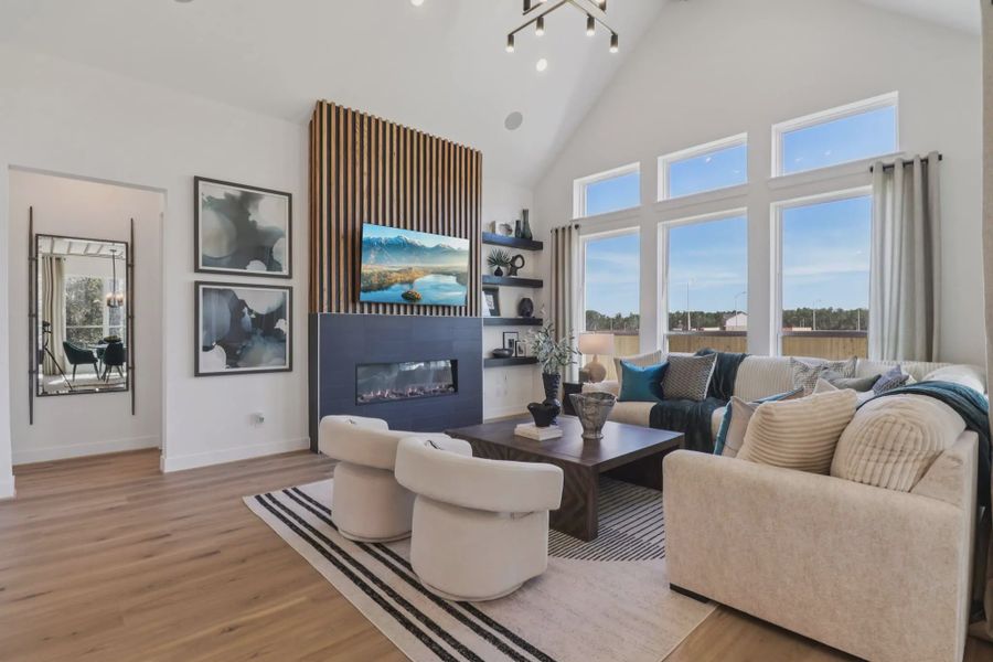Furnished interior view inside a new home in Audubon, Magnolia (Image 6).