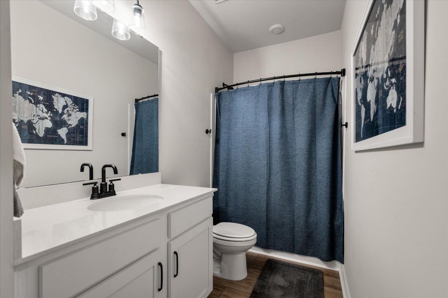 Furnished interior view inside a new home in Watson Hill, Summerville (Image 10).