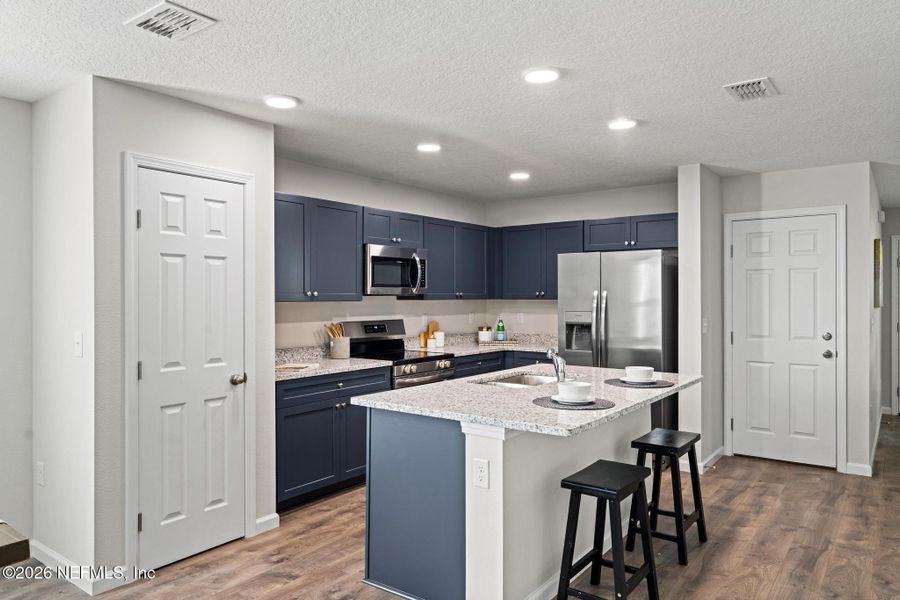 Furnished interior view inside a new home in , Jacksonville (Image 7).